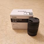 Sigma objektiv 18-50