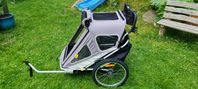 Cykelvagn för barn – även som rullvagn/joggingvagn