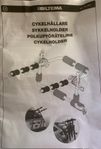 Oanvänd cykelhållare 3 cyklar 