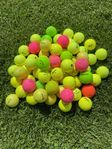 Golfbollar färgade mix 65 st a klass