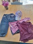 jeans, keps, tights, tröja 98 cl paketpris 