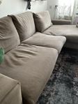 soffa 3 sits med divan 