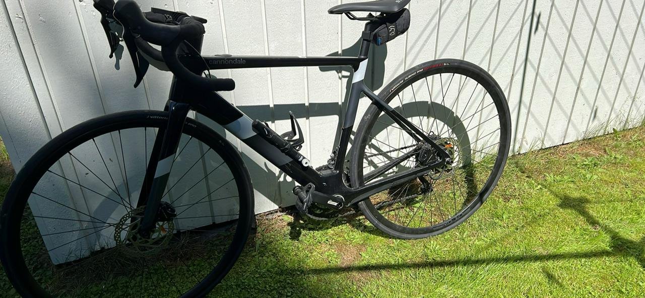 El racer Cannondale Super Six...