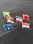 pin flaggor balkan