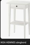 Hemnes (IKEA) sängbord 2 st