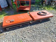Dubbla Lyftbord 2X1000kg