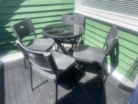 Balkongmöbler bortskänkes omgående!