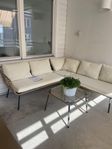 Ny hörnsoffa med bord Comfort Garden