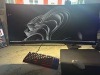 AOC 34" ultrawideskärm – 144Hz, 1ms, 3440x1440