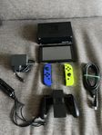 Nintendo Switch komplett med alla tillbehör