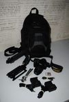 Nikon D40 komplett med massor av tillbehör