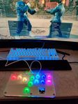 Leverless arcade stick Hitbox med ringmod