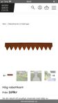 Corten rabattkant