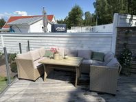 Loungeset 9 platser med förvaring 