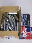 CO2 patroner 12 gram ca 60st. Nya.