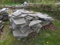 50m2 granitplattor/stenplattor till uteplats/terass/gångsti