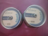 2x MediaRange BD-R 25GB Blu-ray skivor