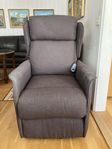 Elektrisk /ställbar recliner fåtölj