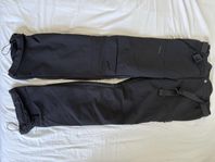 Quechua svarta byxor, Perfekt för vandring, storlek L