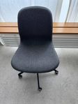 IKEA LÅNGFJÄLL Konferensstol, Gunnared mörkgrå/svart