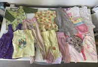 Klädpaket flicka storlek 62-68