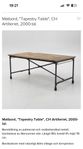Industriellt matbord, tapestry table fr. artilleriet