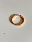 Klassisk vigselring i 18k guld 