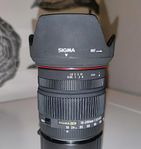 Sigma objektiv 18-200mm Nikon Canon + telekonverter