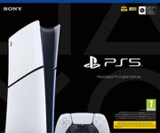 PlayStation 5 Slim Digital Edition med två kontroller!
