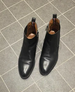 Tommy Hilfiger Chelsea Boots, Svart, Storlek 44