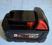 MILWAUKEE M18 5,0 Ah REDLITHIUM - batteri