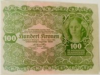 Österrike-Ungern 100 Kronen Sedel