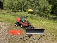 Husqvarna Rider 13 Hydrostat - Nytt aggregat-Plog-Uppsamlare