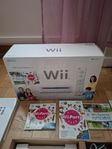 Nintendo wii komplett med spel, nyskick.