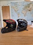 MTB-hjälmar (L, 58–61 cm) – Fullface med avtagbart haks