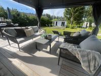 Lounge set, soffa+2 fotöljer