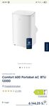 Electrolux Comfort 600 Portabel AC - 12000 BTU