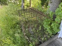 armeringsjärn för tex klängväxter mm för trädgården