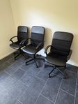 3 kontor/ data stolar