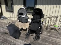 Emmaljunga duo S barnvagn