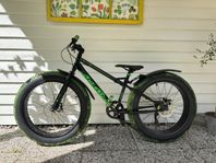 Fat bike mtb 24 tum ram mountainbike Fatbike cykel 8-13 år