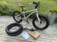 Barncykel Early Rider 16 belter Brushed aluminium