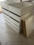 10st IKEA pax lådor 50cm