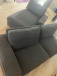 Grå soffa KIVIK 4-sits 318cm
