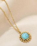 Guldpläterat halsband