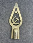 USSR, original Sovjetisk Top emblem Kommunism CCCP