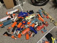 Nerf vapen många