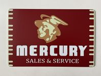 MERCURY - PLÅTSKYLT 