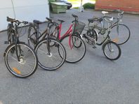 genomgångna cyklar