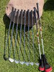 Golfset (vänster) – Nästan oanvänt, mycket bra skick!